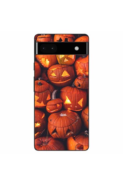 OEM Husa compatibila cu Google Pixel 6A Silicon Gel Tpu Model Halloween Dovle...