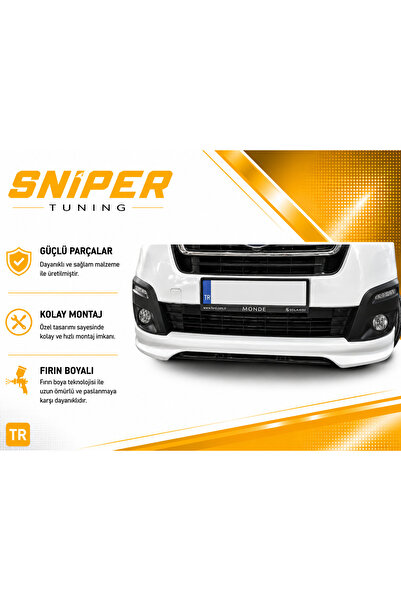 sniper tuning Cıtroen Berlingo Ön Karlık 215-2019 Boyasız ve Astarsız HAM