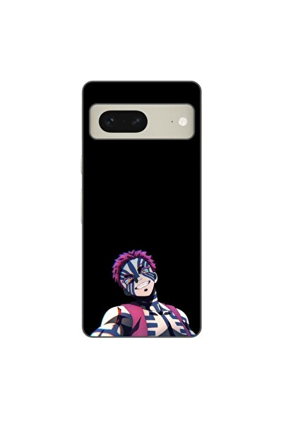 OEM Калъф, съвместим с Google Pixel 7, силиконов гел TPU, модел Demon Slayer ...