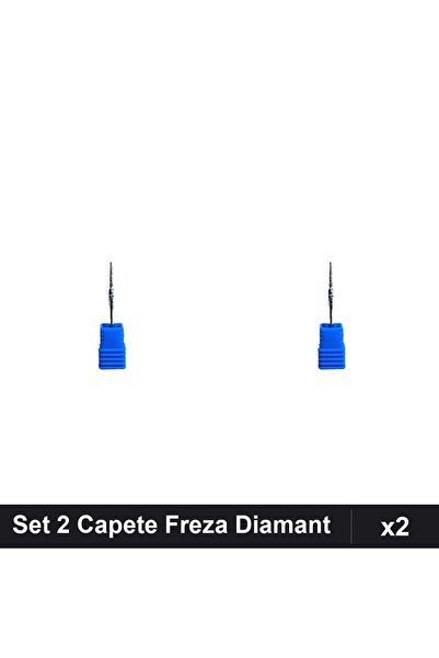 NAİLS Set 2 Capete Freza Diamant Unghii, Manichiura Profesionala, Pila Electrica