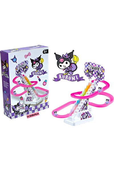 Toybox لعبة سلم وشريحة انزلاقية كورومي مع موسيقى وأضواء للأطفال، تحتوي على 3 ...
