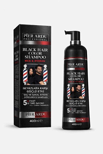 Embiodem Siyah Şampuan 400 Ml Beyaz Saçlara ve Sakallara Son Men Women