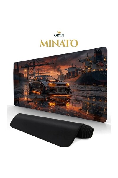 Oryn Touge / Minato Edition | 90x40cm Gaming Mousepad - (3mm Kalınlık)