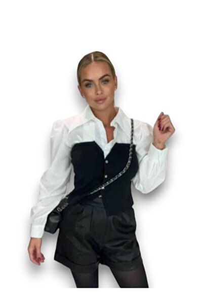 OEM Women's Shirt with Corset - Clotilde