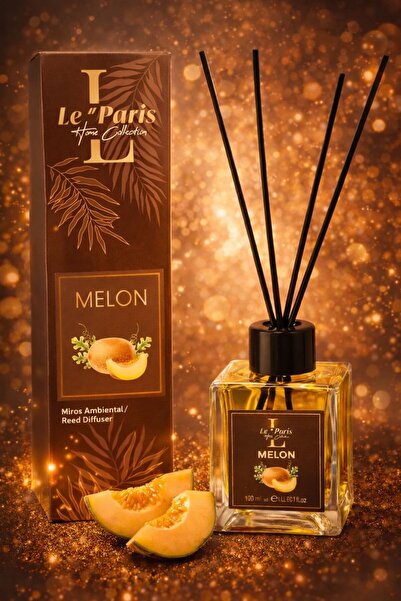 LE PARİS Parfum de cameră cu aromă de pepene galben – Difuzor aromatic premium, Colecția pentru casă 120 ml