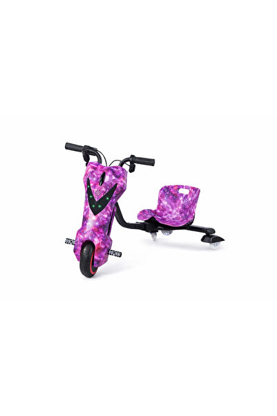 stars pearl Mini Electric Drift Scooter for Kids (6" Wheels) - 3 Speeds with ...