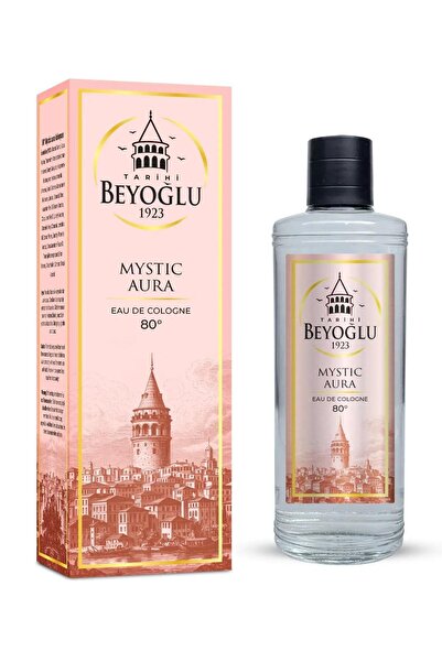 ege salkım Tarihi Beyoğlu 1923 Mystic Aura Kolonyası 250 ML - Cam Şişe - %80 ...