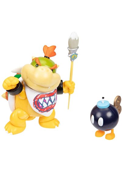 scntoys Nintendo Super Mario Figure with Paintbrush 10 cm 13261 Super Mario B...