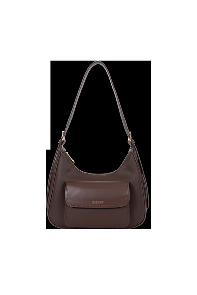 John Louis Ladies Hand Bag with adjustable JLSU26-27, Coffee