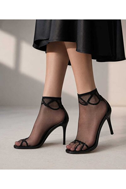 NoNameStore7 Elegant lace socks for women, short ankle socks, fishnet socks, ...