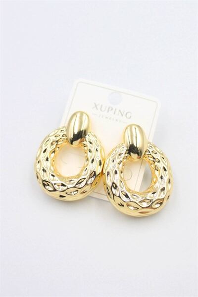 atastore2017 Hoop Earrings - Gold
