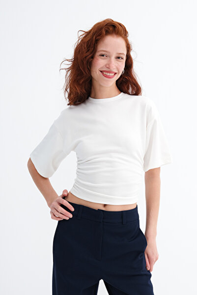 Addax Tricou cu elastic la margine P261003
