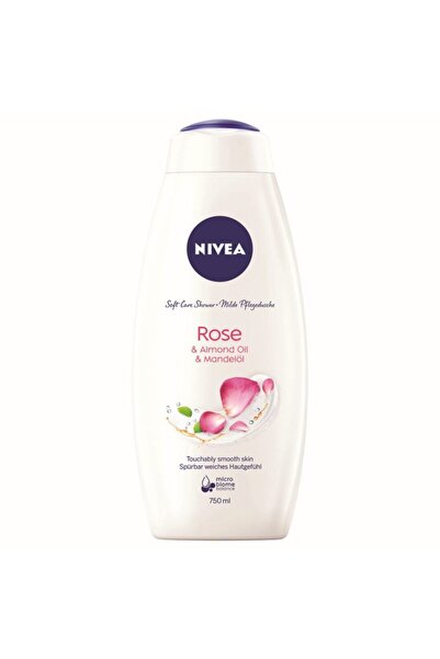 NIVEA Foaming, Nivea/Shower Gel 750 ml Care Roses