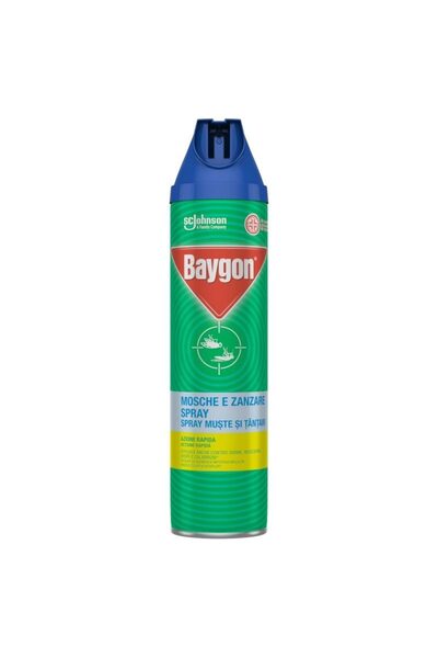 Baygon Spray, Baygon, Muste Tantari 400 ml, Bibilel