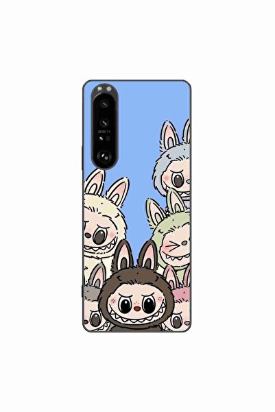 OEM Husa compatibila cu Sony Xperia 1 III Silicon Gel Tpu Model Labubu Patter...