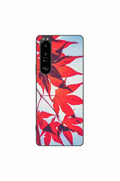 OEM Husa compatibila cu Sony Xperia 1 III Silicon Gel Tpu Model Frunze de toamna