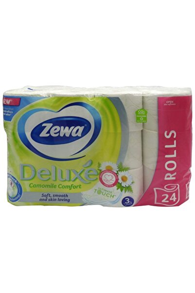 PS Products Zewa Hartie Igienica 3STR 24ROLE Deluxe Chamomile,
