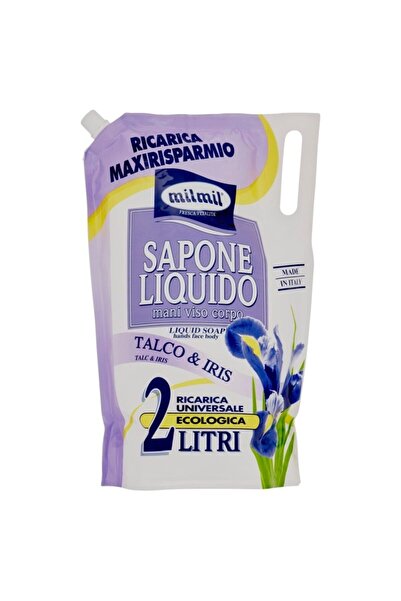 Vader Sapun Lichid, Milmil, Rezerva 2 L Talco Iris,