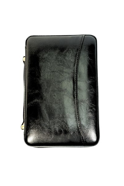 Parmida Siyah Deri Taşınabilir Puro Seyahat Humidoru PSH0118