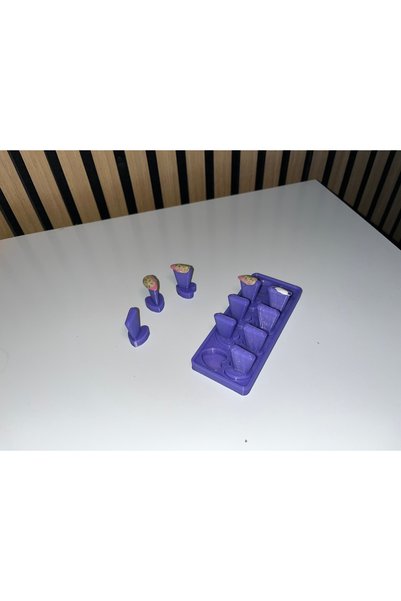 DU&ER Suport practic pentru nail art |   Set de suporturi pentru oje cu gel și unghii false