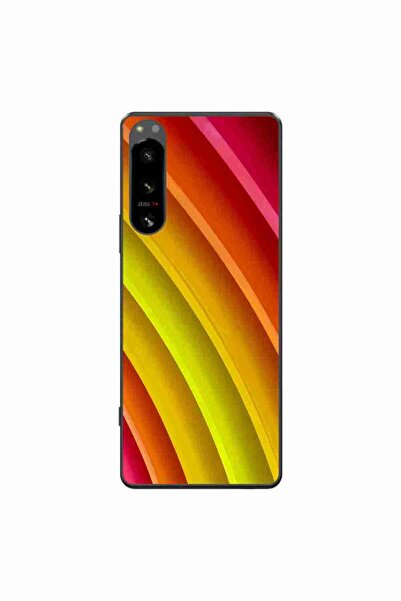 OEM Husa compatibila cu Sony Xperia 5 IV Silicon Gel Tpu Model Abstract Stripes