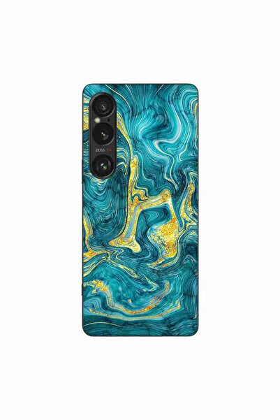 OEM Husa compatibila cu Sony Xperia 1 VI Silicon Gel Tpu Model Abstract Gemst...