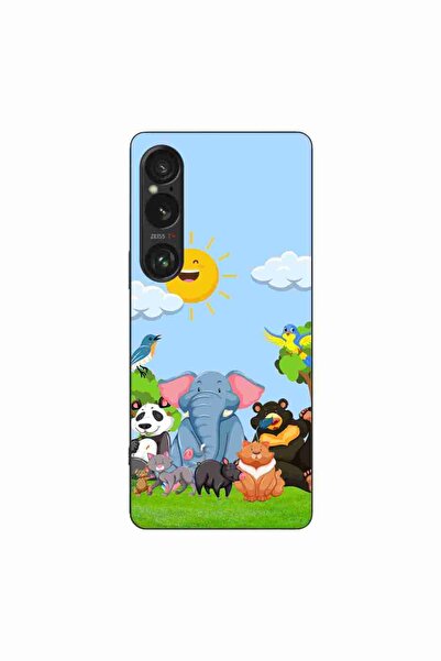 OEM Husa compatibila cu Sony Xperia 1 VI Silicon Gel Tpu Model Prietenii Junglei