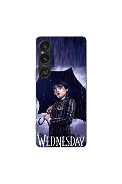 OEM Husa compatibila cu Sony Xperia 1 VI Silicon Gel Tpu Model Wednesday Umbr...