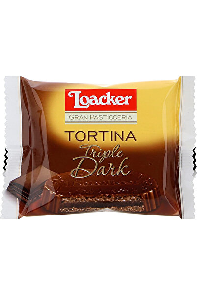Loacker TORTINA 24X21G TRIPLE DARK