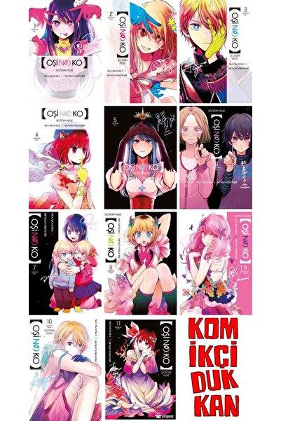 Gerekli Şeyler Yayıncılık Oşi No Ko 1-2-3-4-5-6-7-8-9-10-11 manga seti (11 ki...