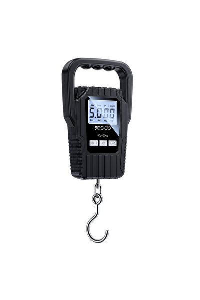 Yesido 50 KG Kapasiteli LCD Dijital Ekranlı Pilli Valiz ve Ağırlık Ölçer Hass...