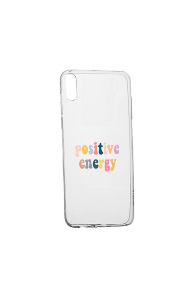 bestcase Husa cu mesaj Positive Energy, pentru Motorola Moto E6, rezistenta l...
