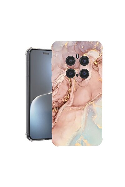 bestcase ¬Æ Husa pentru Honor Magic7 Pro, Anti Shock 1.5MM, Rose Marble, Prot...