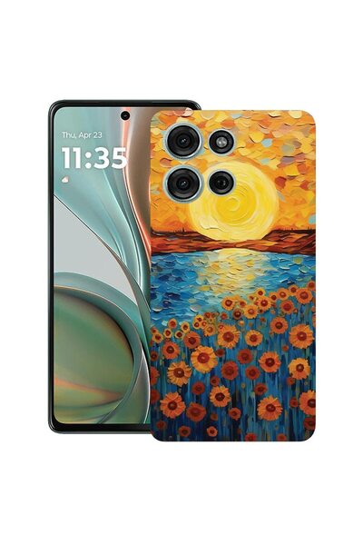 bestcase ¬Æ Husa TPU Ultra Slim Compatibil cu Motorola Moto G67 Power, cu Des...