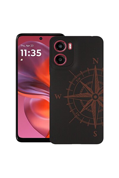 bestcase ¬Æ Husa pentru Motorola Moto G05, Compass, Slim Silicon 0.8MM, Antis...