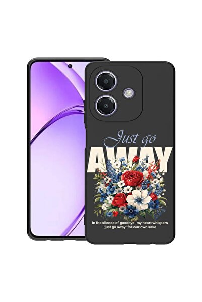 bestcase ¬Æ Husa Slim Silicon pentru OPPO A60 5G / A40M / A40, Just Go Away, ...