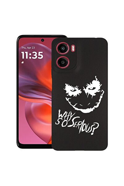 bestcase ¬Æ Husa pentru Motorola Moto G05, Why So Seriuos?, Slim Silicon 0.8M...