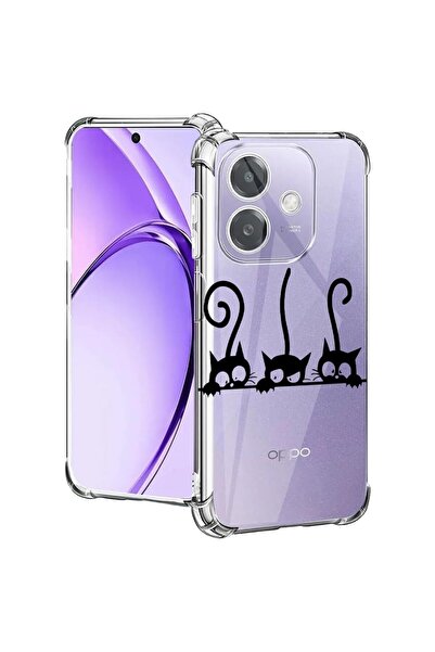 bestcase ¬Æ Husa pentru OPPO A60 5G / A40 / A40M, Anti Shock 1.5MM, Cats, Pro...