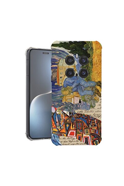 bestcase Θήκη για Honor Magic7 Pro, Αντικραδασμική 1.5MM, Στυλ Βαν Γκογκ, Προ...