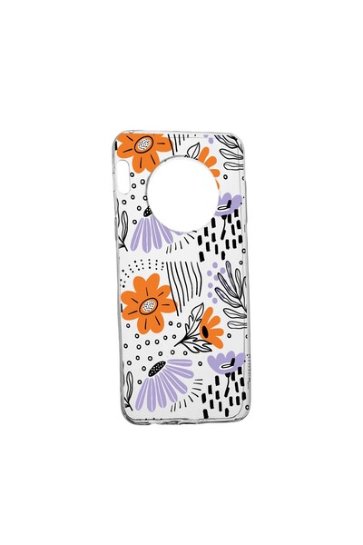 bestcase Θήκη Σιλικόνης, Συμβατή με Honor Magic4 Lite, Λουλούδια - Παστέλ Χρώ...