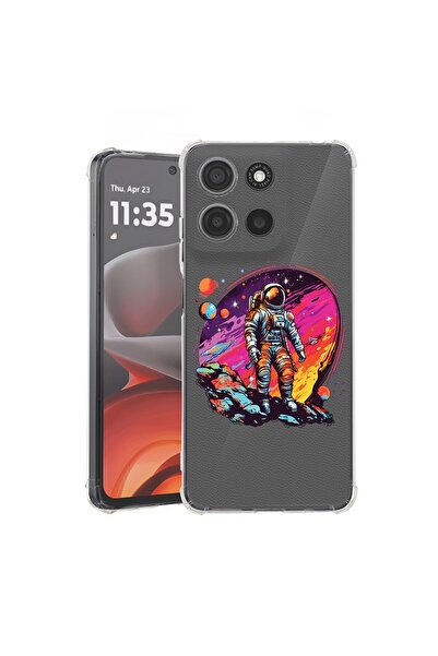 bestcase ¬Æ Husa pentru Motorola Moto G15, Anti Shock 1.5MM, Astronaut, Prote...