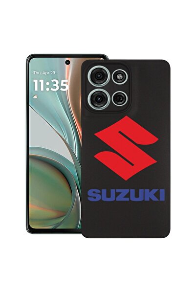 bestcase ¬Æ Husa pentru Motorola Moto G75, Suzuki, Slim Silicon 0.8MM, Antiso...
