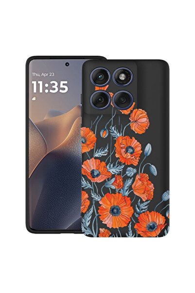 bestcase ¬Æ Husa TPU Ultra Slim Compatibila cu Motorola Moto G86 Power, Flora...