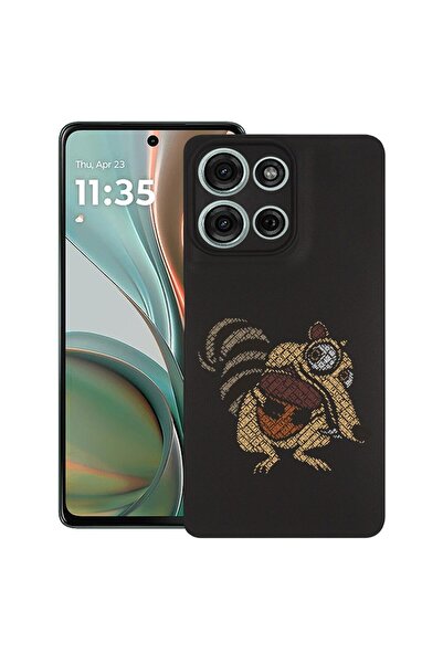bestcase ¬Æ Husa pentru Motorola Moto G75, Calligraphy Scrat, Slim Silicon 0....