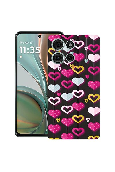 bestcase Θήκη για Motorola Moto G 5G (2025) με Σχέδιο Χαριτωμένες Καρδιές, TP...