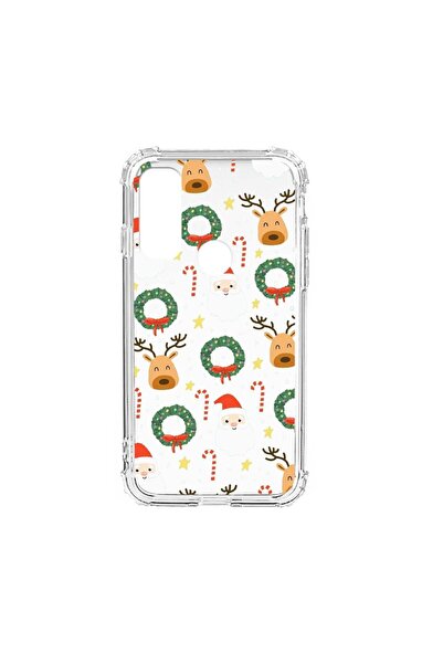 bestcase Husa Anti Shock Silicon Compatibila Cu Motorola Moto E40, Happy Xmas...