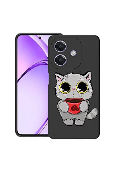 bestcase ¬Æ Husa pentru OPPO A60 5G / A40 / A40M, Sweet Cat, Slim Silicon 0.8...