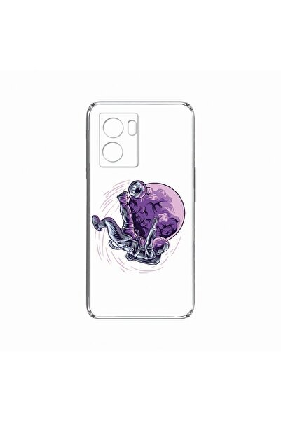 bestcase Husa BestCase¬Æ 2MM Slim Silicon, Compatibila cu OPPO A77s, Astronau...