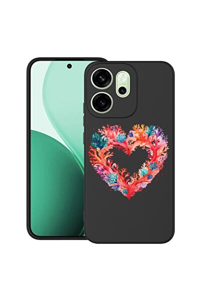 bestcase ¬Æ Husa TPU Ultra Slim Compatibil cu OPPO A5x, cu Design Coral Heart...