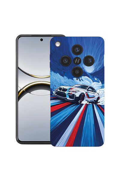 bestcase ¬Æ Husa Premium Silicone Compatibila cu OPPO Find X8, cu Design BMW ...